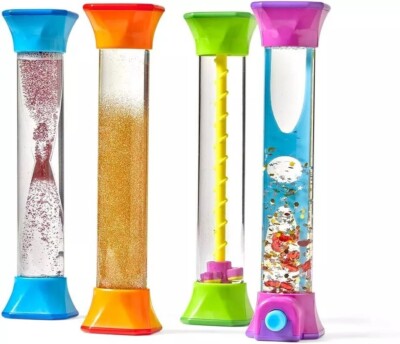 Hand 2 Mind 4 Sensory Fidget Tubes Calming Kids Occupational Therapy Toys #5186