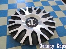 2 Crave Wheels C106102bm Silver Black Metal Center Cap 93 Qty. 1