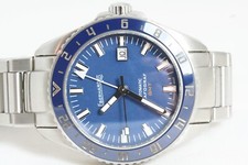 Orologio da polso da uomo Eberhard Scafograf GMT 41038 CAD in acciaio nuovo