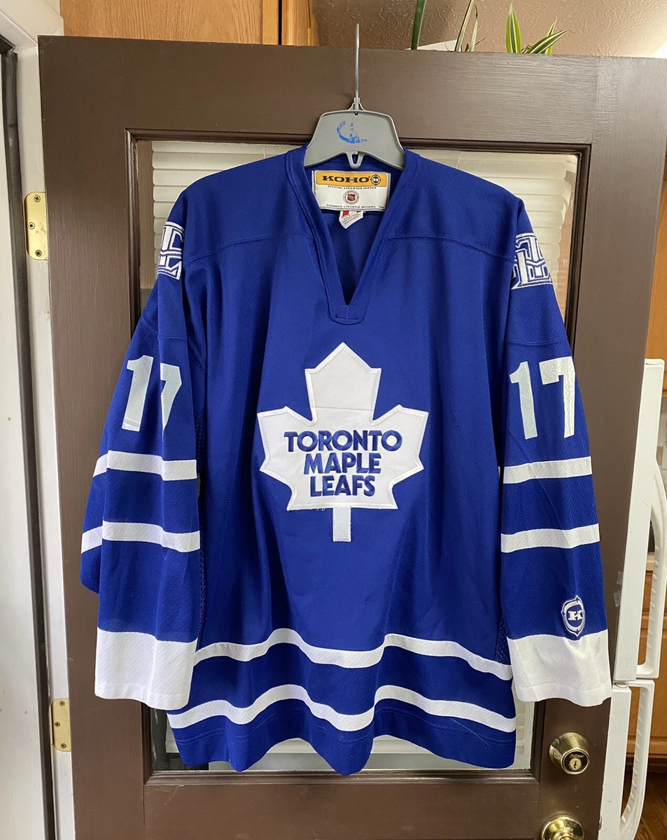 Vintage 90s Toronto Maple Leafs NHL Hockey Turtleneck Sweater 