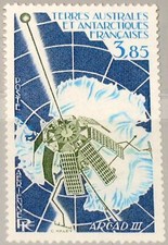 TAAF FSAT 1981 164 Satellite Arcad III Satellite Space Space Space MNH