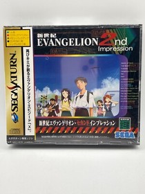 Neon Genesis Evangelion 2nd Impression Sega Saturn Game Brand New Sealed Japan