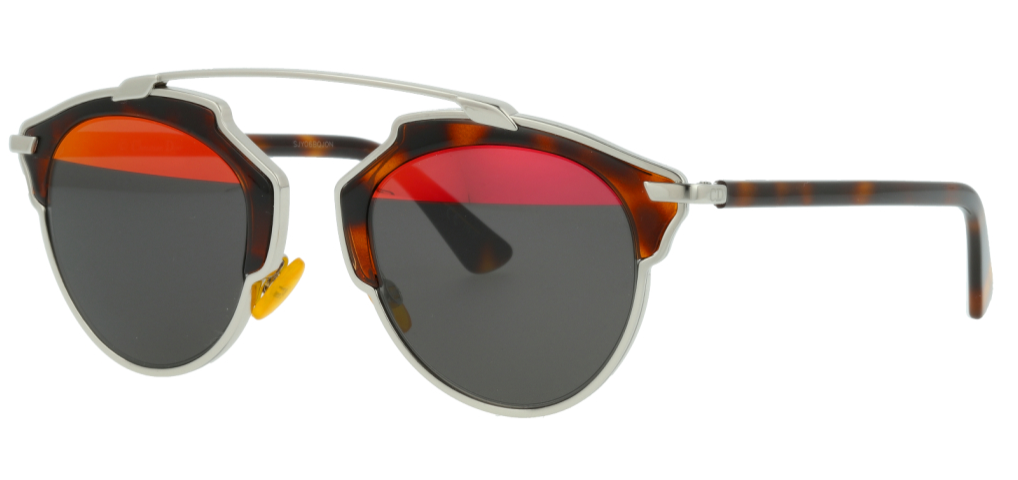 【おまけつき】Christian Dior Dior soreal サングラス Authentic DIOR SoReal AOOTT Palld Havana and Silver Aviator