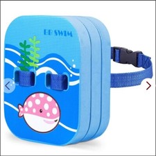 BB SWIM Back Float Adjustable 3 Layers Swim Belt For Kids Under 60 lbs