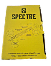 5.0 X 90mm, Advanced Multipurpose Screw, (Box 100), Spectre, UK Seller