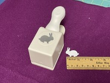 Martha Stewart SITTING BUNNY Paper Punch 1 Tall x 1 1/16
