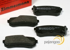 Für Kia Picanto TA - Zimmermann Bremsbeläge Bremsklötze für hinten die Hinterach