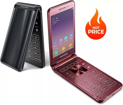 Samsung Galaxy Folder2 G1650 Dual SIM WIFI 8MP LTE 4G UNLOCKE Android SmartPhone