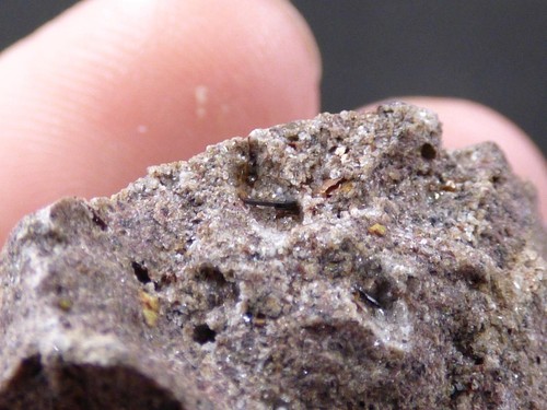 FD MINERALS: ARMALCOLITE-PSEUDOBROOKITE, ENSTATITE, TRIDYMITE++ - SPAIN - ER 256 - Picture 7 of 10