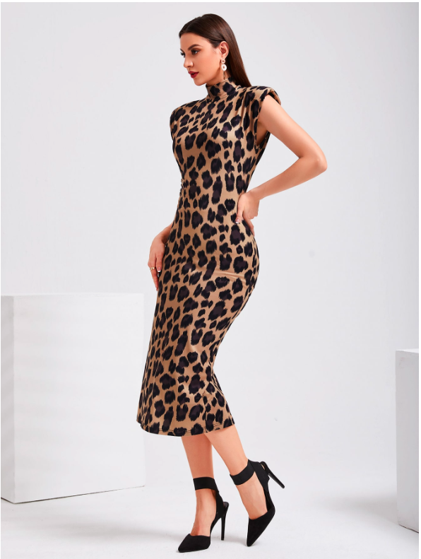 shoulder pad bodycon dress Plunge Neck Shoulder Pad Mini Dress In White | EGO US