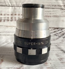 Rare Kowa Vidoscope Anamorphic Lens Super-16 X2 39mm Thread Mount 36788 READ