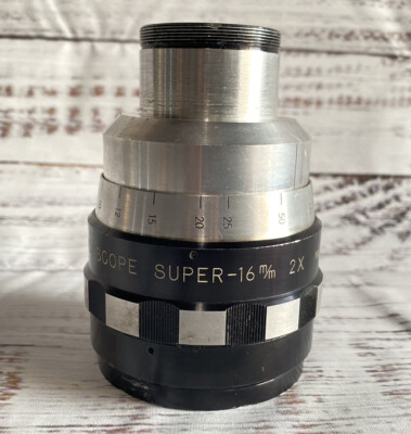 Rare Kowa Vidoscope Anamorphic Lens Super-16 X2 39mm Thread Mount  #36788 READ**