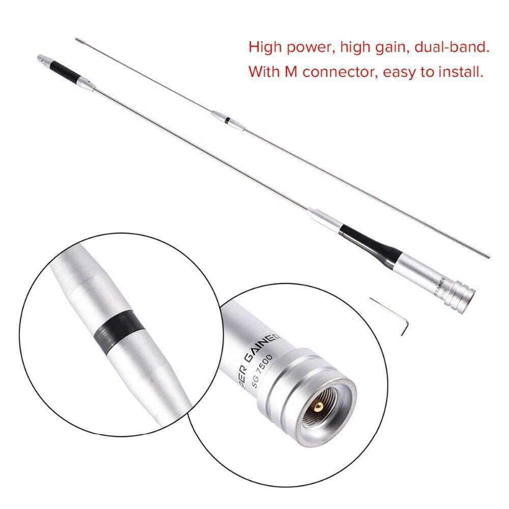 1X SG-7500 High Gain Antenna Diamond 144-430MHz Dual Band V/UHF