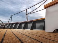 Bootsteppich Bodenbelag Teppich, Teak Stabdeckoptik, Yacht Caravan Terrasse Deck