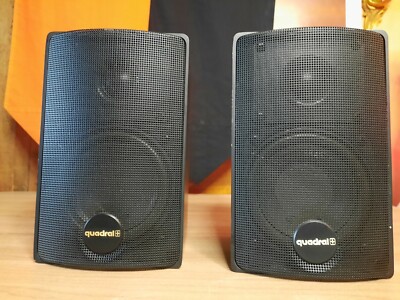 Paar Quadral Omnisound SAT für Center Subwoofer Set Lautsprecher Speaker, 40/50W