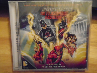 SEALED RARE LIMITED /2000 Justice League Flashpoint Paradox CD soundtrack score