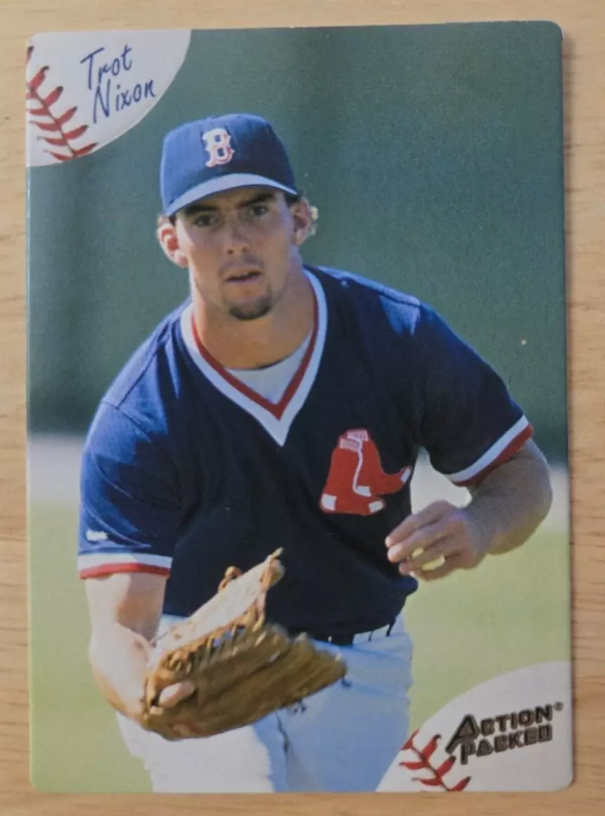 Trot Nixon trading card