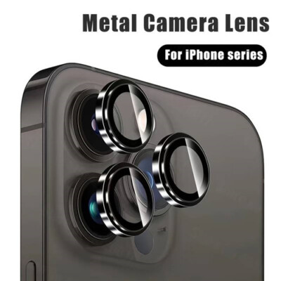 iPhone 14, 15, 16 Pro/Pro Max Kamera Linse Hartglas Schutzglas