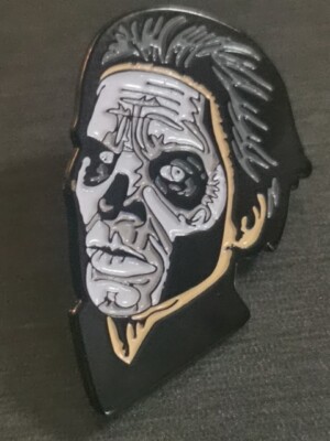 GHOST BAND PAPA Square Hammer Dance Makabre Pin Badge Patch Neu Hochwertig  