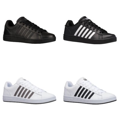 K-Swiss Court Winston Herren Sneaker | Turnschuh | Sportschuh | Leder, Textil -