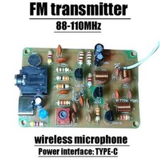100MW FM Transmitter Module 88-110MHz FM Radio Audio Conversion Transmits