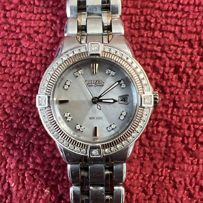 Citizen Signature Collection E011 S062543 Women s Eco Solar