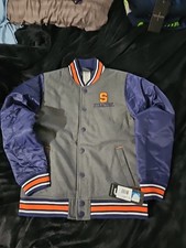 Gen 2 Syracuse Lettermens Jacket Button Up Unisex Kids Size Medium 10 12 NWT