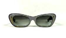 Vintage Cat Eye Sunglasses 60s Paris Design Very Rare Party Wavy Shades NOS