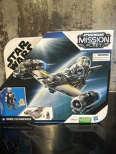 STAR WARS Mission Fleet Mando's N1 Starfighter Grogu & Mandalorian Figure Disney