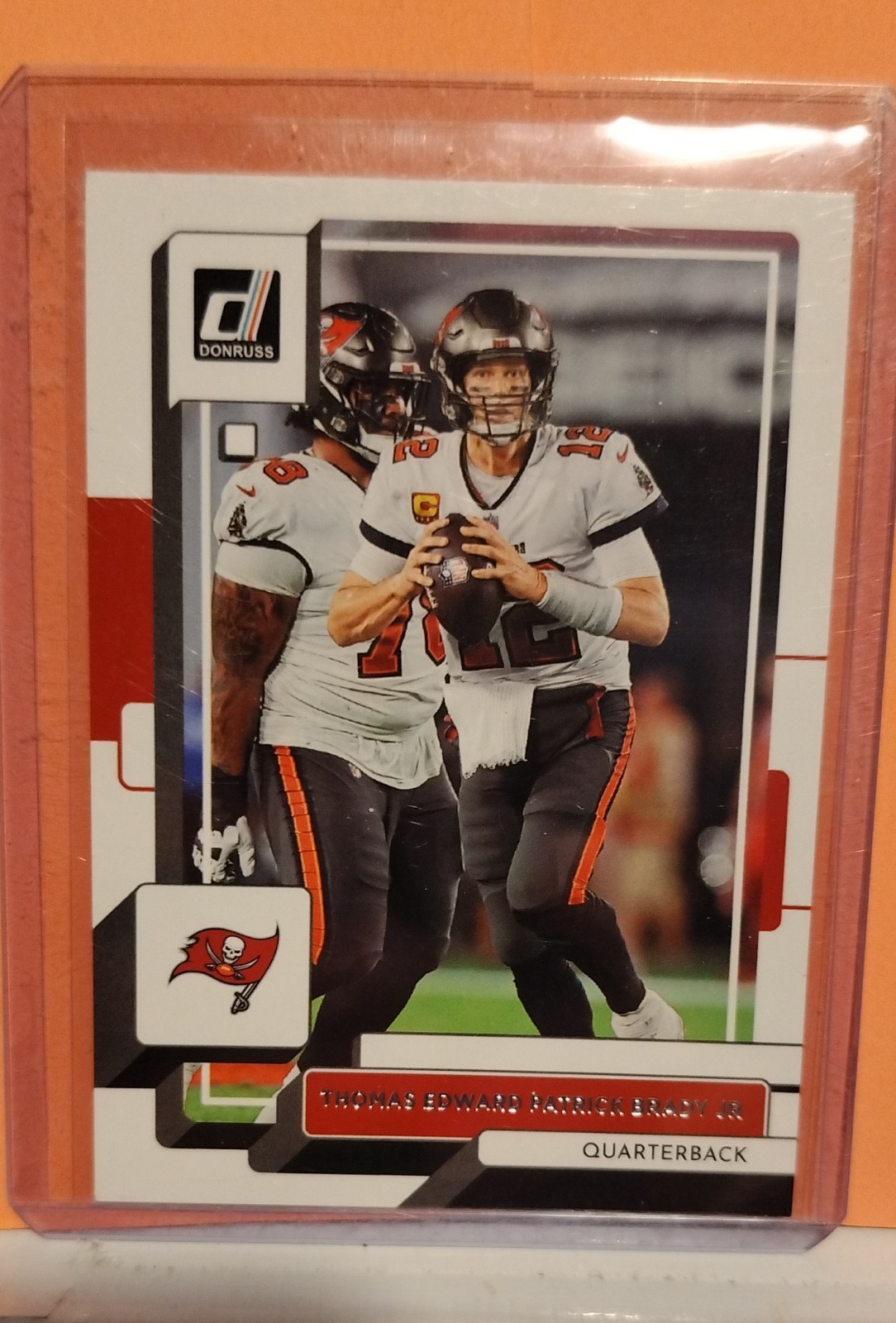 2022 Panini Donruss - Full Name Variation Tom Brady #255 SSP. Case Hit