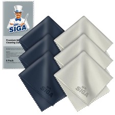 Premium Microfiber Cleaning Cloths for Lens, Eyeglasses, Screens, Tablets, Gl...