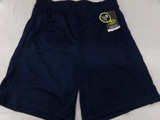Athletic Works Kids Shorts Size XL Husky 14-16 Navy Blue Pockets Drawstring NEW