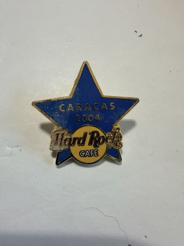 Hard Rock Cafe Rare Caracas Training Star Staff Pin