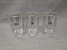 3 Vintage Indianapolis Motor Speedway Mary Hulman 500 Mile Race Winners Glass