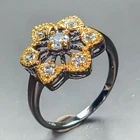 Handmade Natural Blue Topaz Ring 925 Sterling Silver Size 7 /R468273