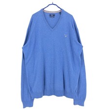 GANT Men V-Neck Jumper Pullover Sweater Size 3XL