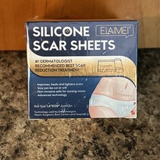 1 Roll Silicone Adhesive Scar Sheets 1.6" x 120 Feet Cut To Size