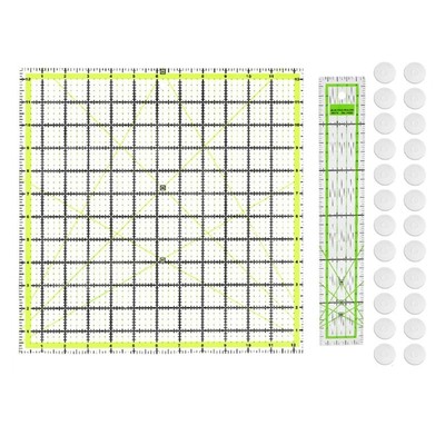 Patchwork Ruler Multifunctional Acrylic Quilting Ruler Fabric Cutting Ruler