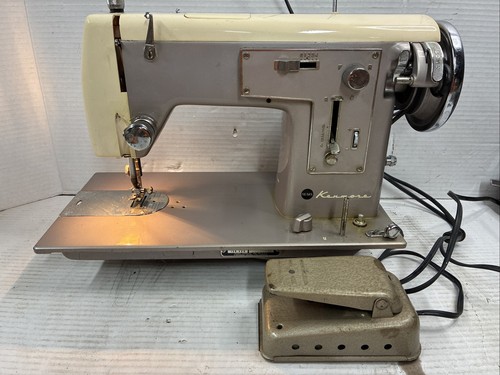 Vintage Sears Kenmore 158.320 Heavy Duty Sewing Machine w/ Pedal