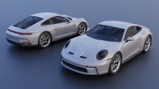 Porsche 911 GT3 Touring Model Car Kit  3D Printed  1/8 to 1/25 Scale