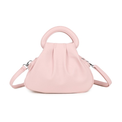 Women's Large Bow Shoulder Handbag Top Handel Zip Closure Evening Ladies Bag New - Afbeelding 7 van 20