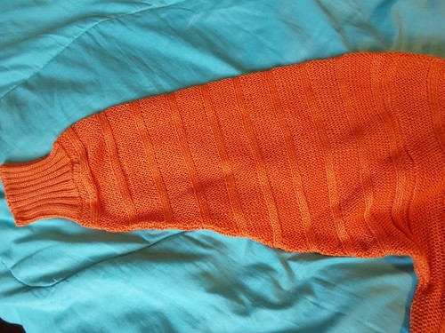 NEW Ermenegildo Zegna Sweater Mens LARGE Orange Knit Pullover - Picture 9 of 15