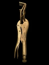 VISE-GRIP PETERSEN 11P LOCKING WELDING PIPE CLAMP PLIERS DEWITT MADE IN U.S.A