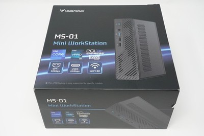 MINISFORUM MS-01 Workstation Barebones Intel i5-12600H SFP+