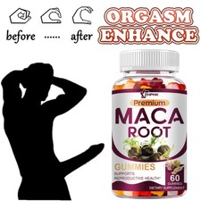  1 BEST-MALE ENLARGER THICKER LONGER BIGGER 4" GROWTH ENHANCEMENT 60 GUMMIES
