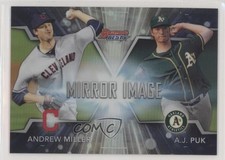 2016 Bowman's Best Mirror Image AJ Puk Andrew Miller #MI-5 im4