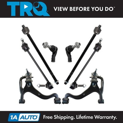 TRQ Front Steering & Suspension Kit Fits 2009 Land Rover LR3