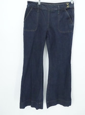 Old Navy Jeans Womens 10 Dark Wash High Rise Stretch Flare Denim Classic Fit