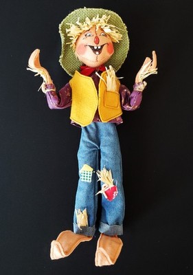 ANNALEE 14'' Scarecrow 2016 #351316 Retired