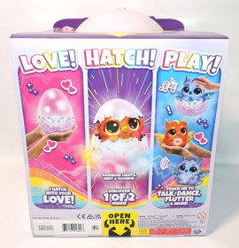 LOT OF 2 Hatchimals Alive Mystery Hatch 1 Draggle & 1 Pufficorn Surprise Toy NEW